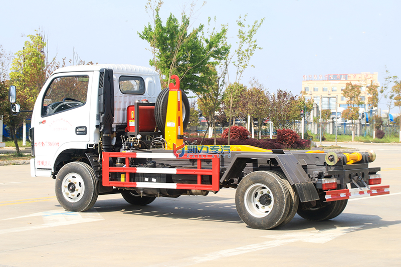 （藍牌 黃牌）東風小福瑞卡勾臂垃圾車（5方）